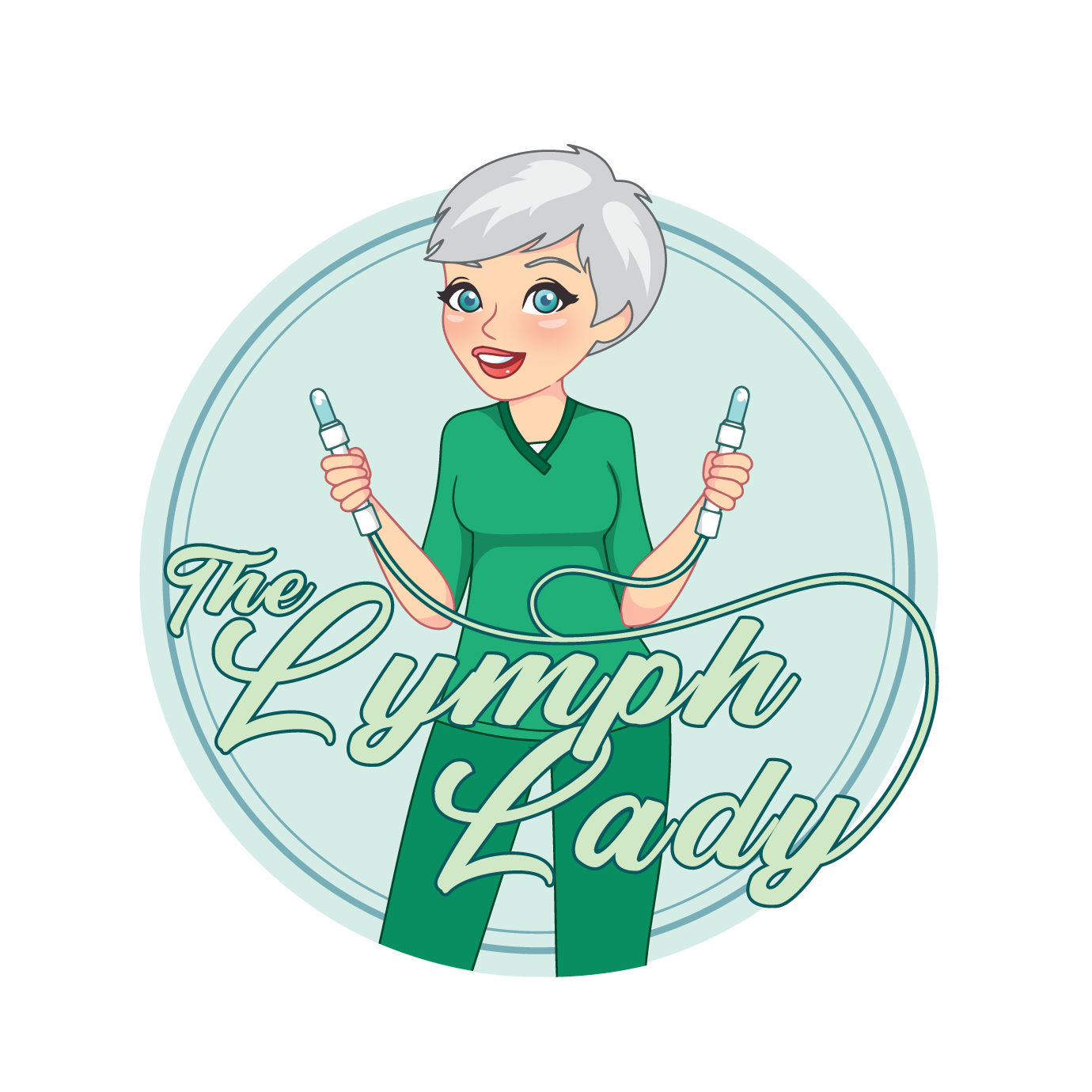 Logo Design by sl.design for The Lymph Lady | Design #33544754