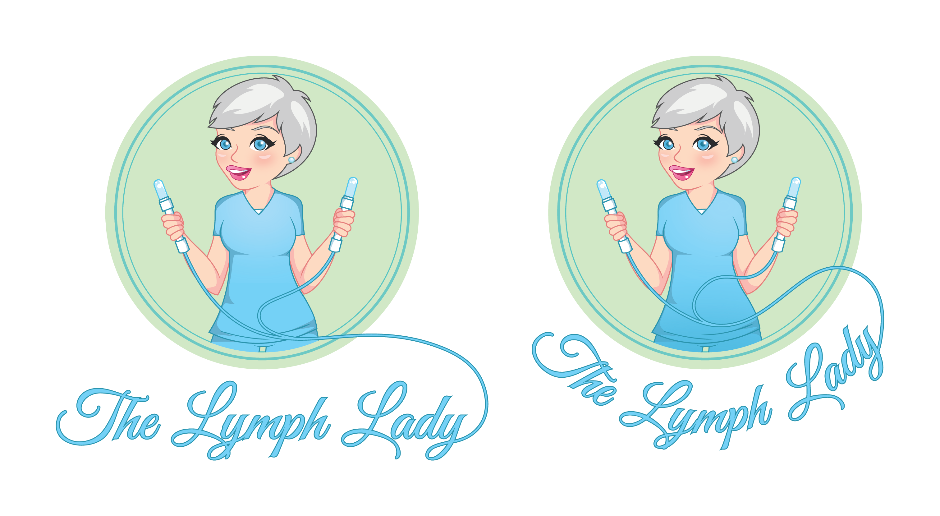 Logo-Design von sl.design für The Lymph Lady | Design #33566149