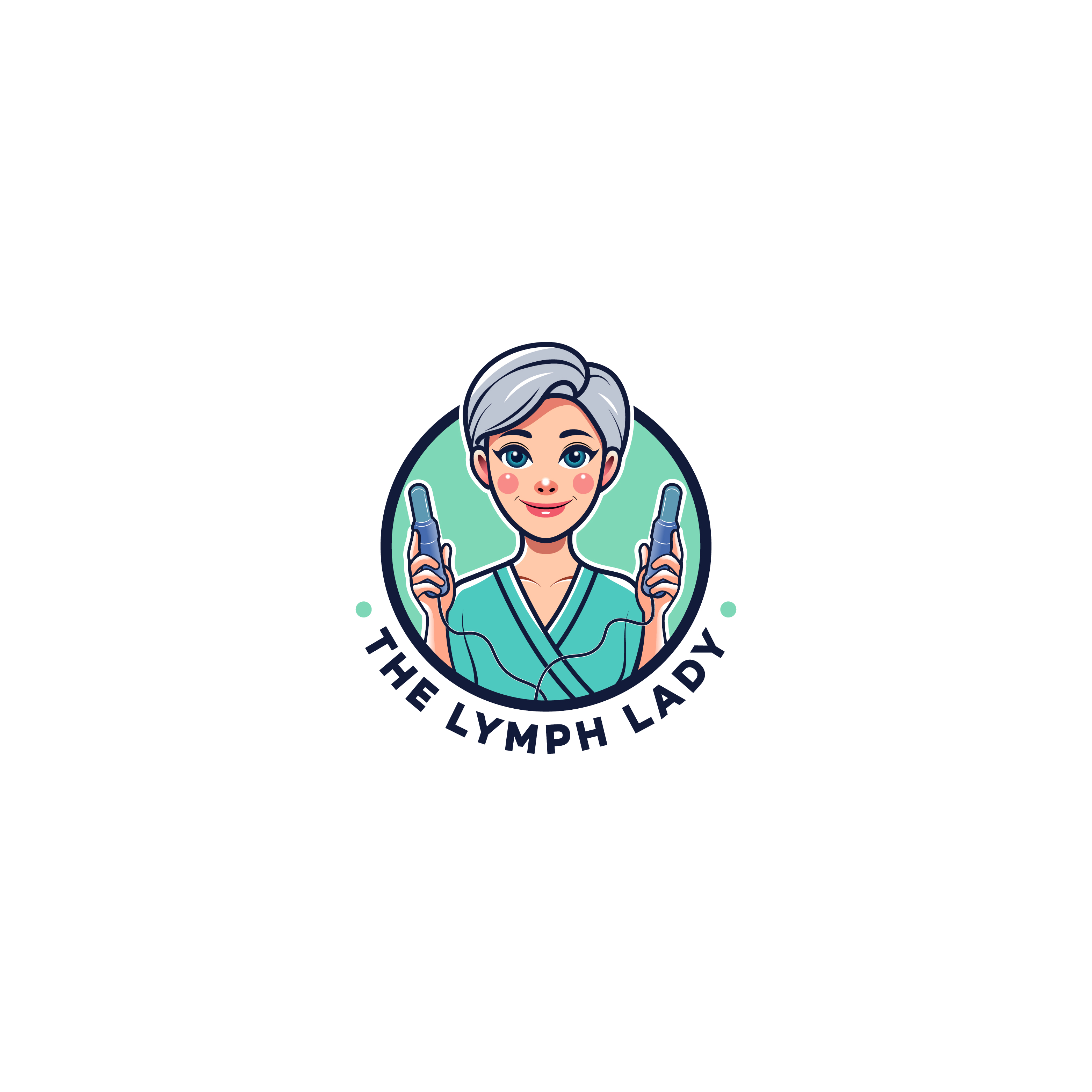 Logo Design by kamel graphic for The Lymph Lady | Design #33547638