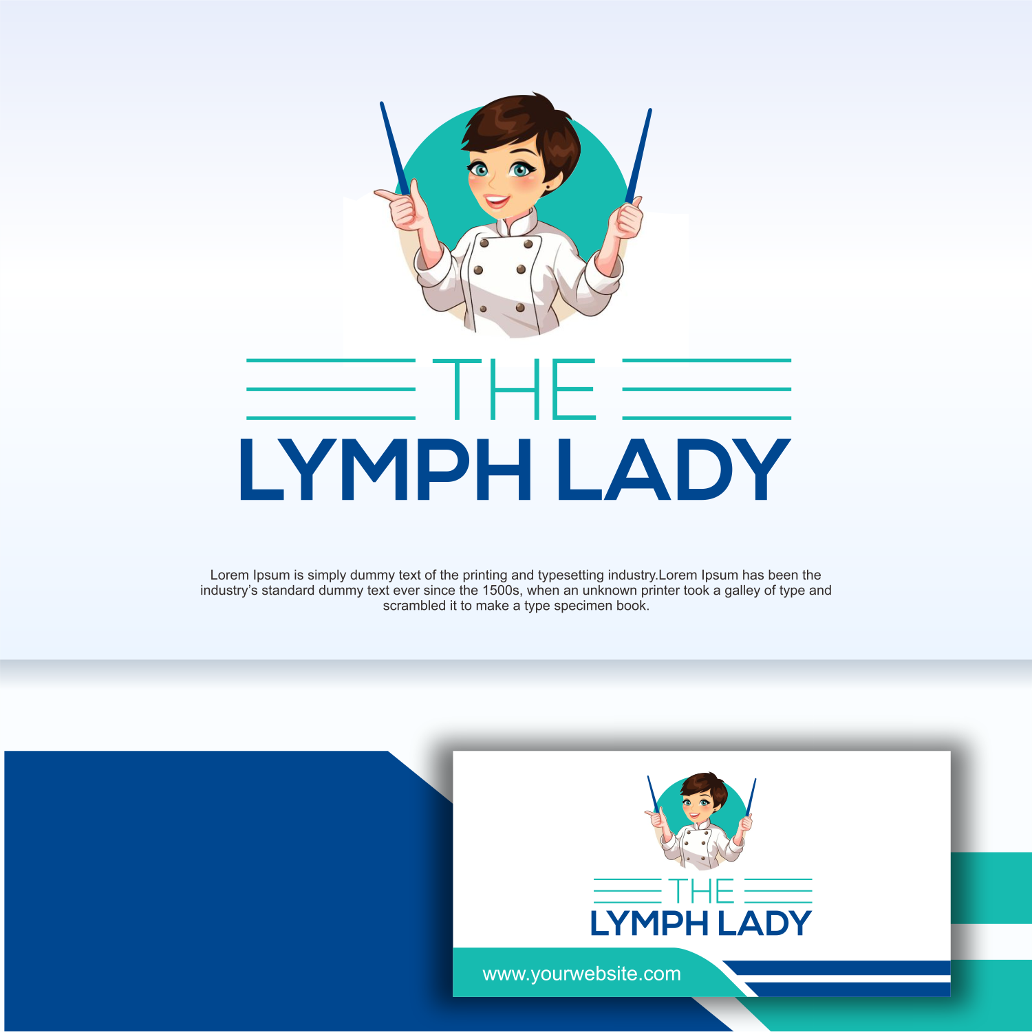 Logo-Design von Apache Kretek für The Lymph Lady | Design #33541304