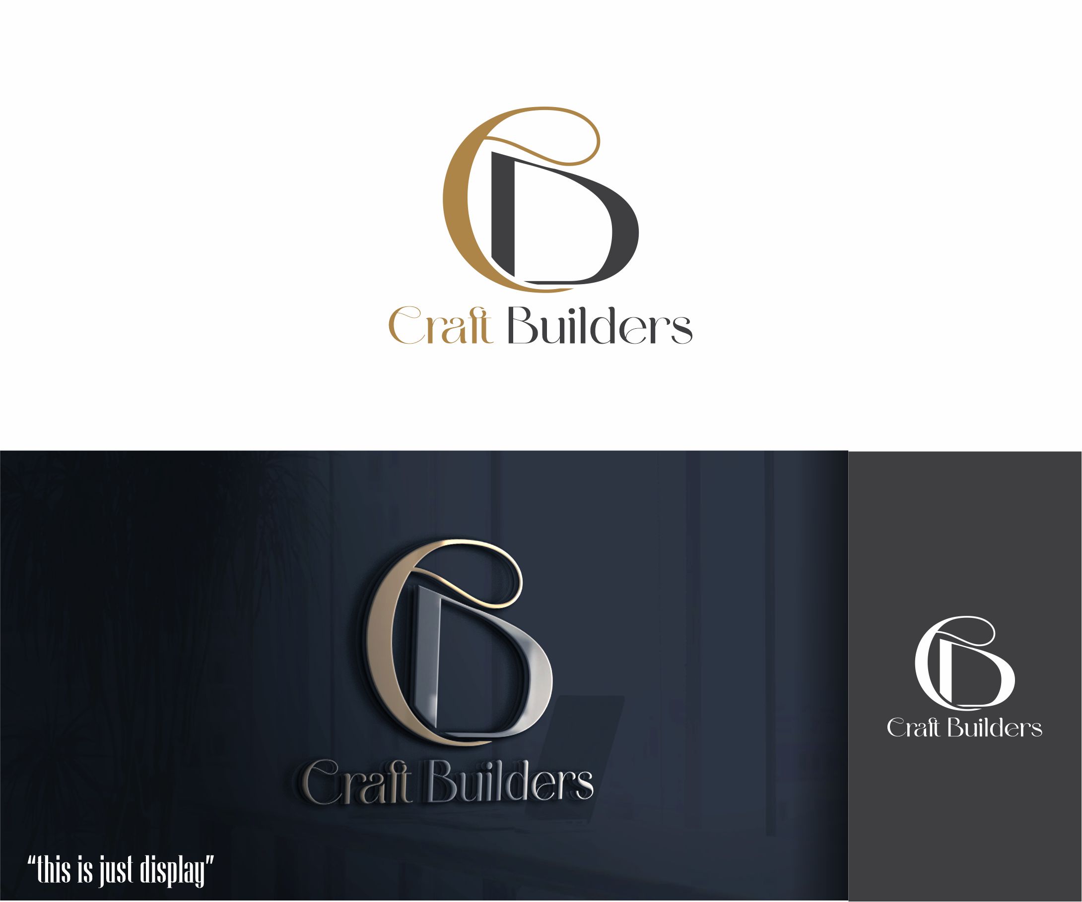 Logo Design by alkaline for Craft Builders LLC | Design #33545787