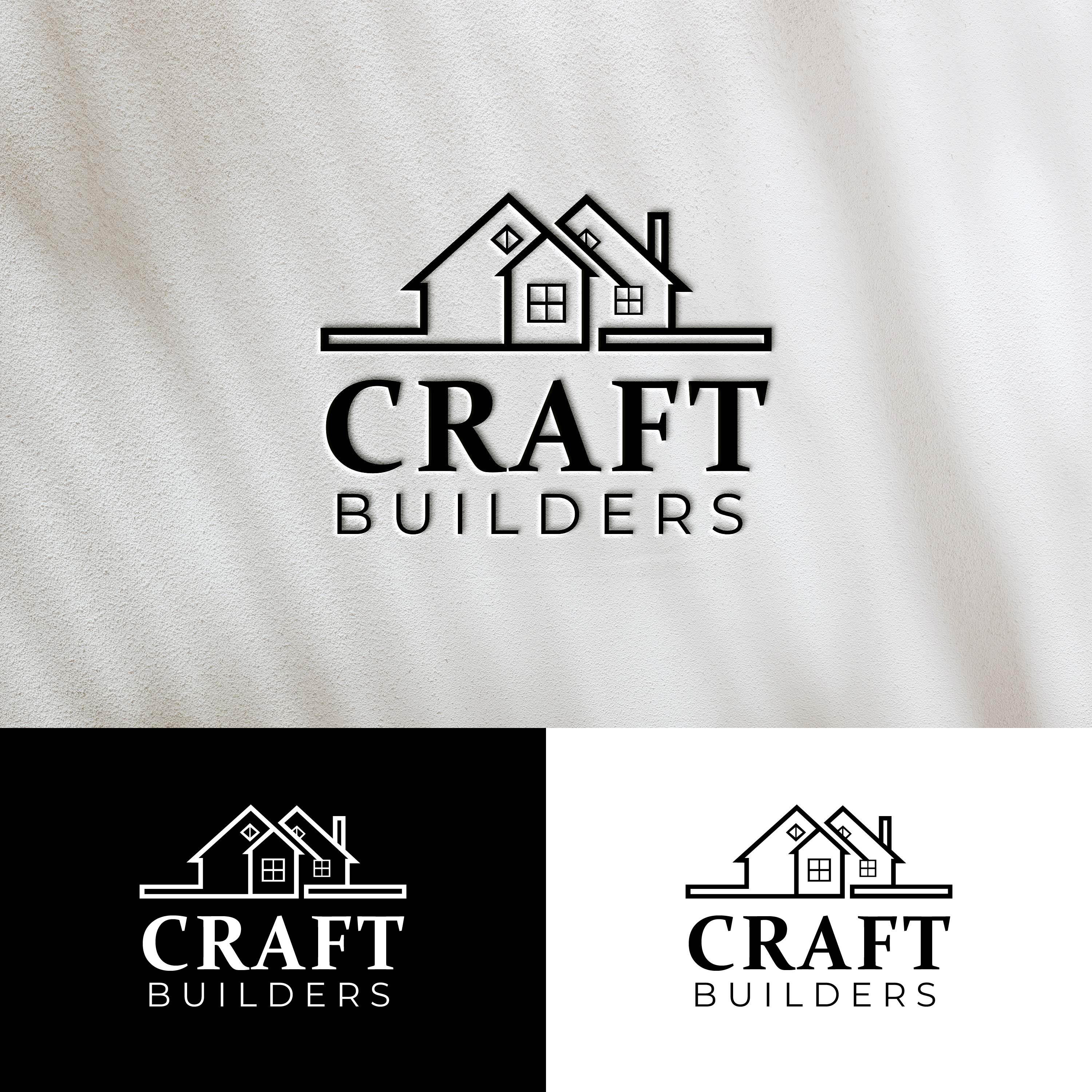 Logo Design by Shahzaib Ashfaq for Craft Builders LLC | Design #33549669