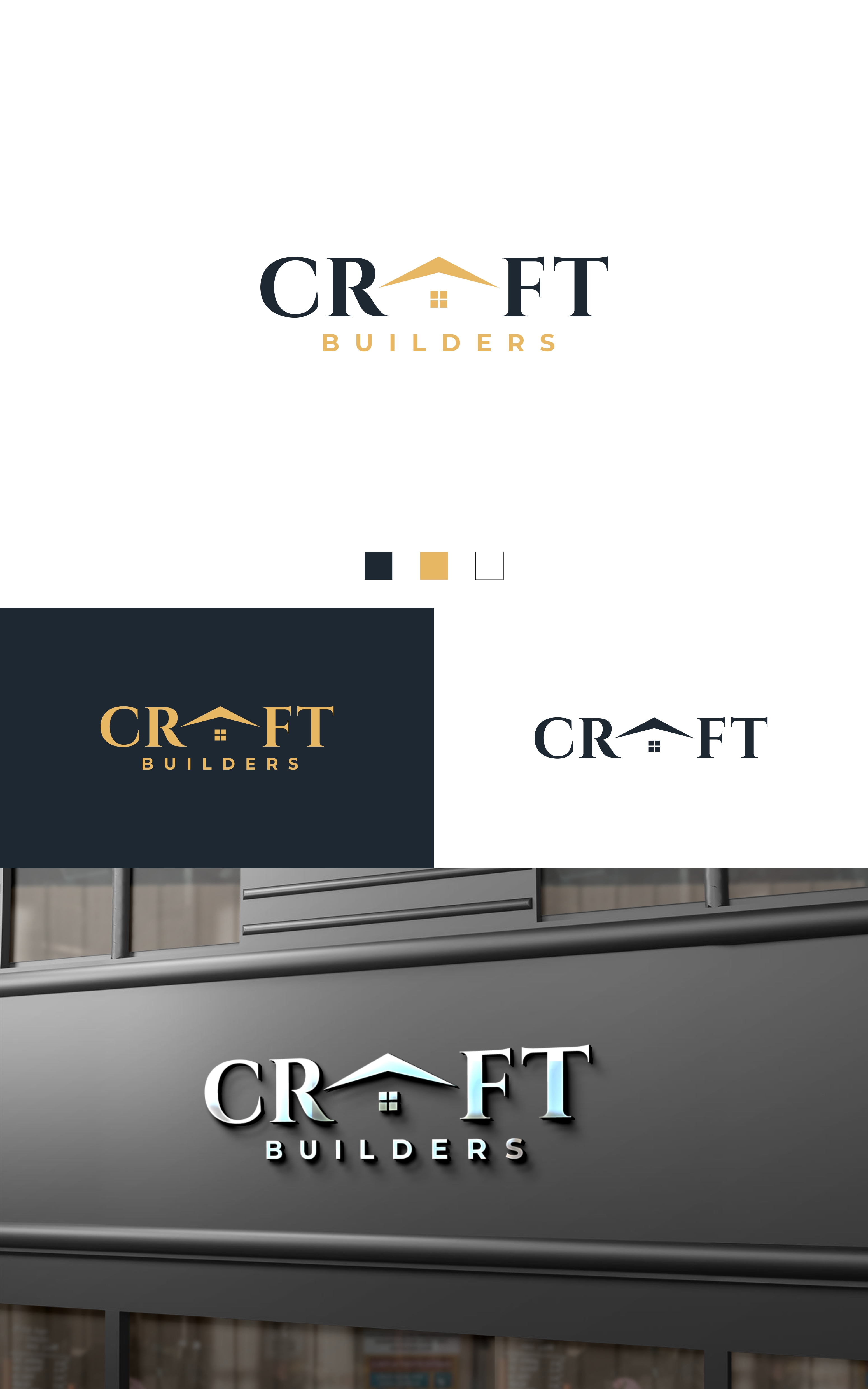 Logo Design by Dell_a.Design for Craft Builders LLC | Design #33541398