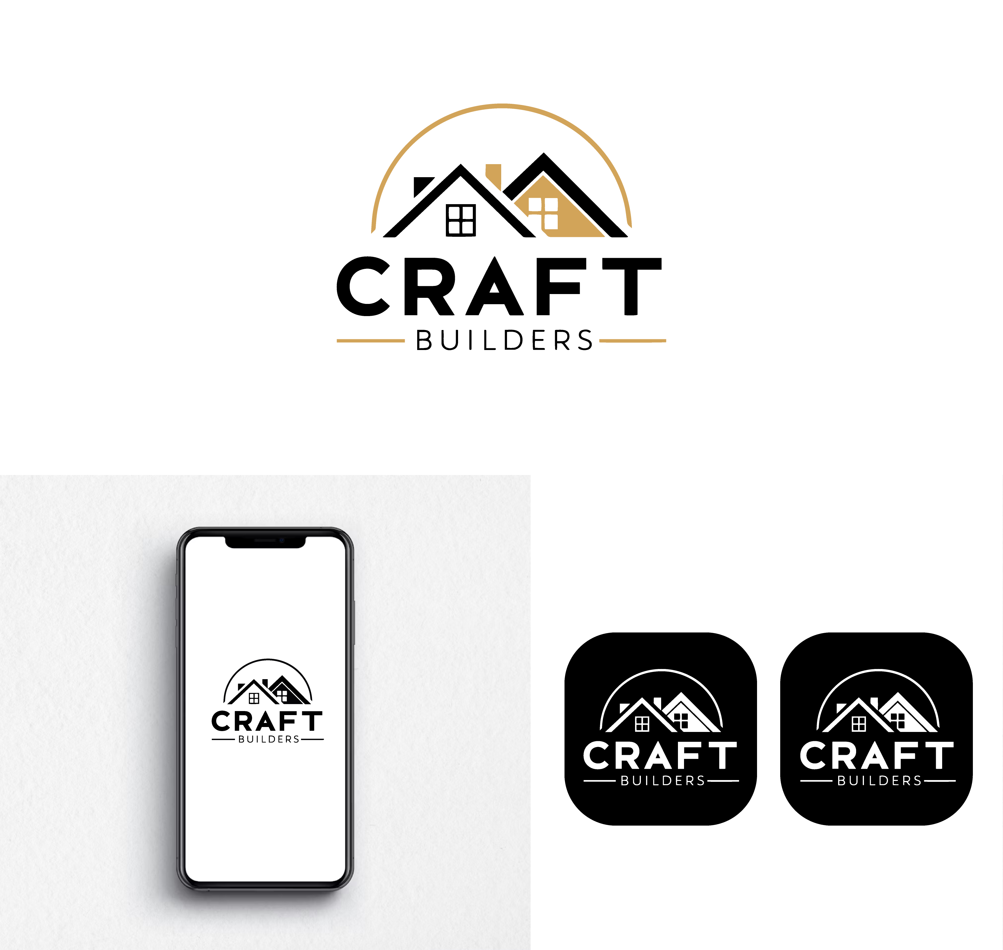 Logo Design by Mst. Rima Banu for Craft Builders LLC | Design #33550860