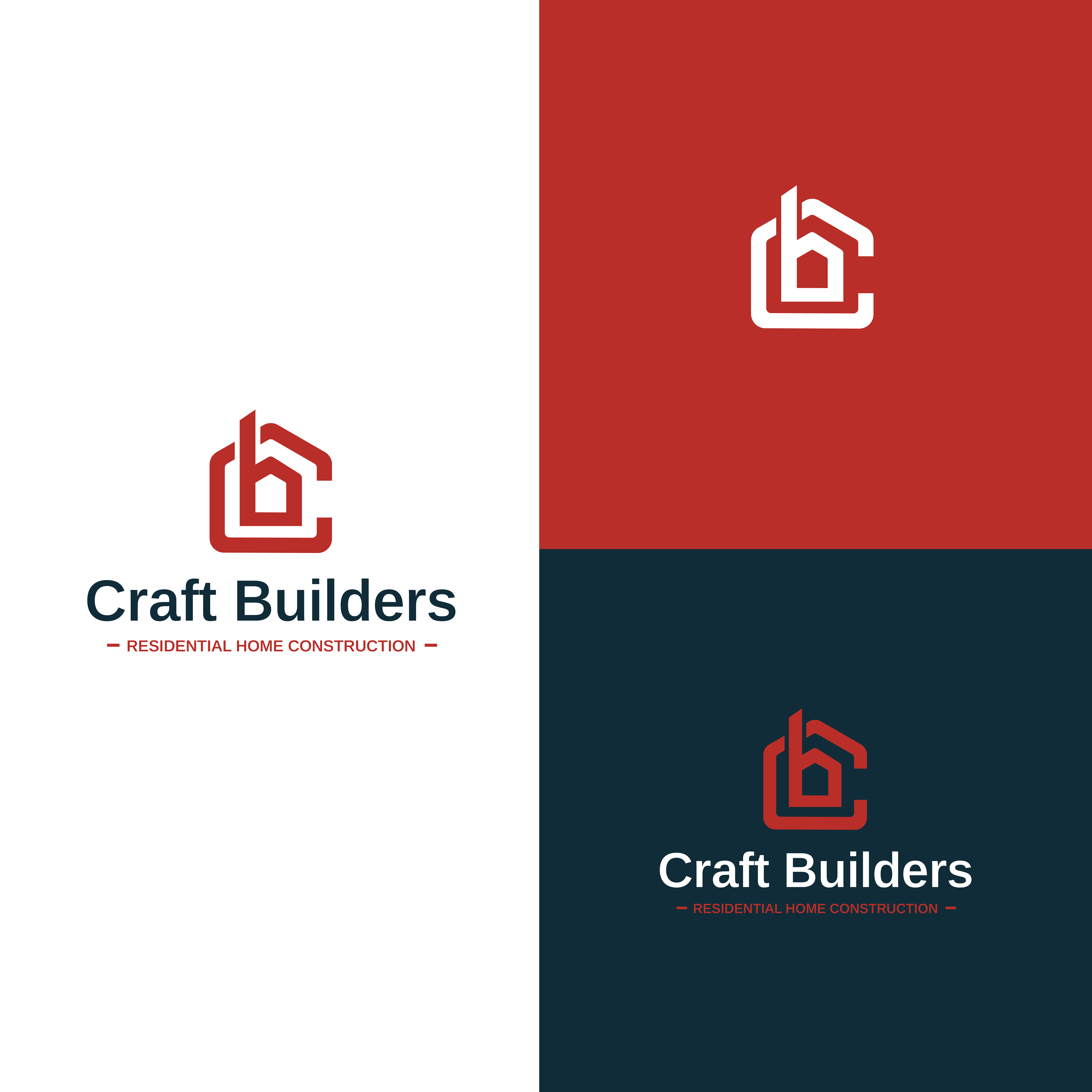 Logo Design by Shahzad Riaz for Craft Builders LLC | Design #33554823