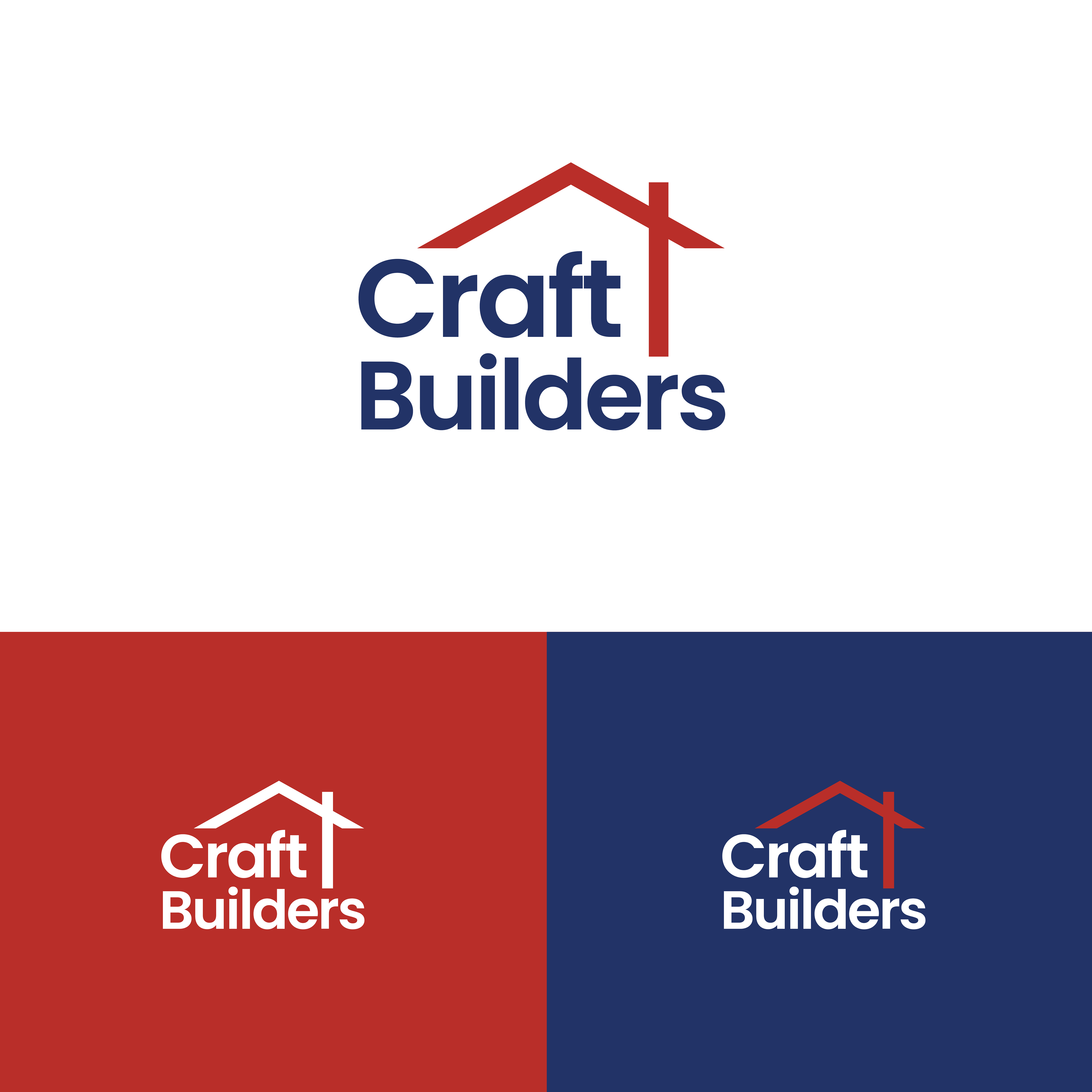 Logo Design by Shahzad Riaz for Craft Builders LLC | Design #33595725