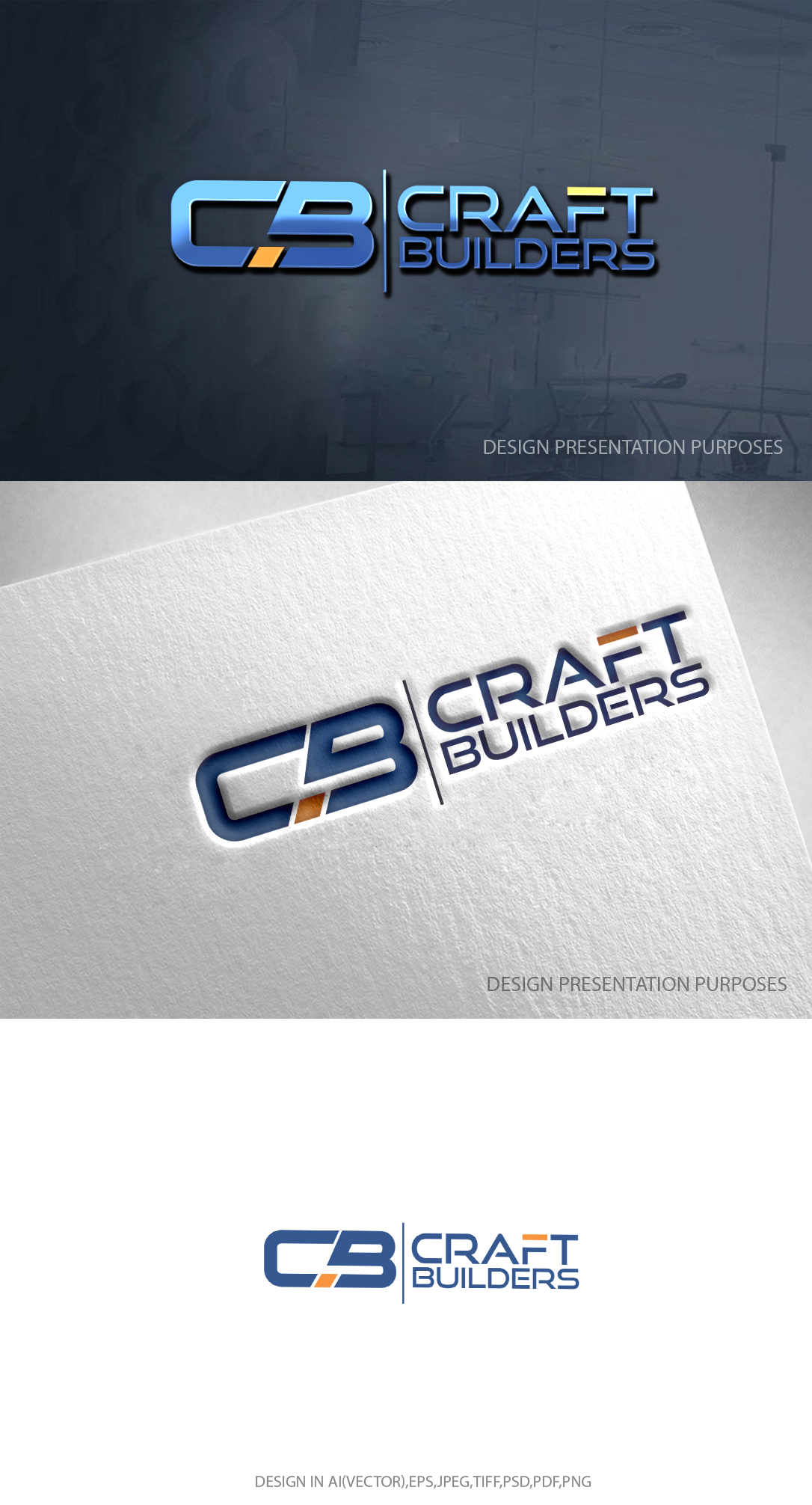 Logo Design by zebronicgraphic for Craft Builders LLC | Design #33544211