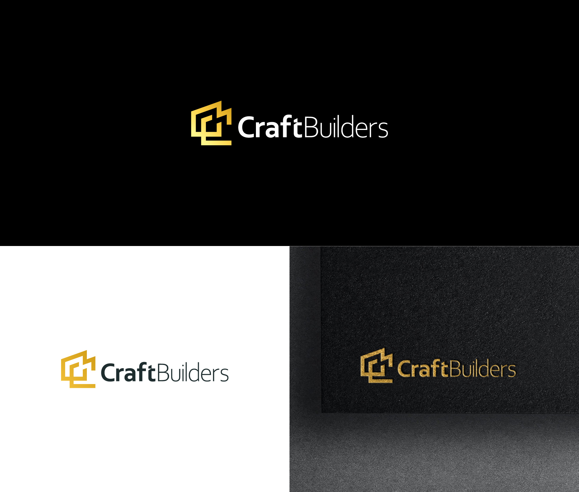 Logo Design by Arjuna Design for Craft Builders LLC | Design #33547549