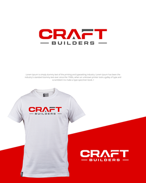 Diseño de Logo por SigmaStudio para Craft Builders LLC | Diseño: #33545649