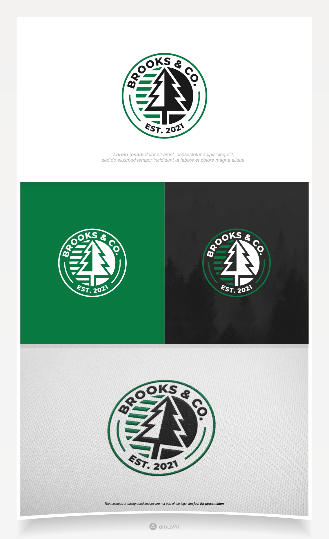 Logo Design by AM ds9n™ for Brooks & Co. | Design #33561426