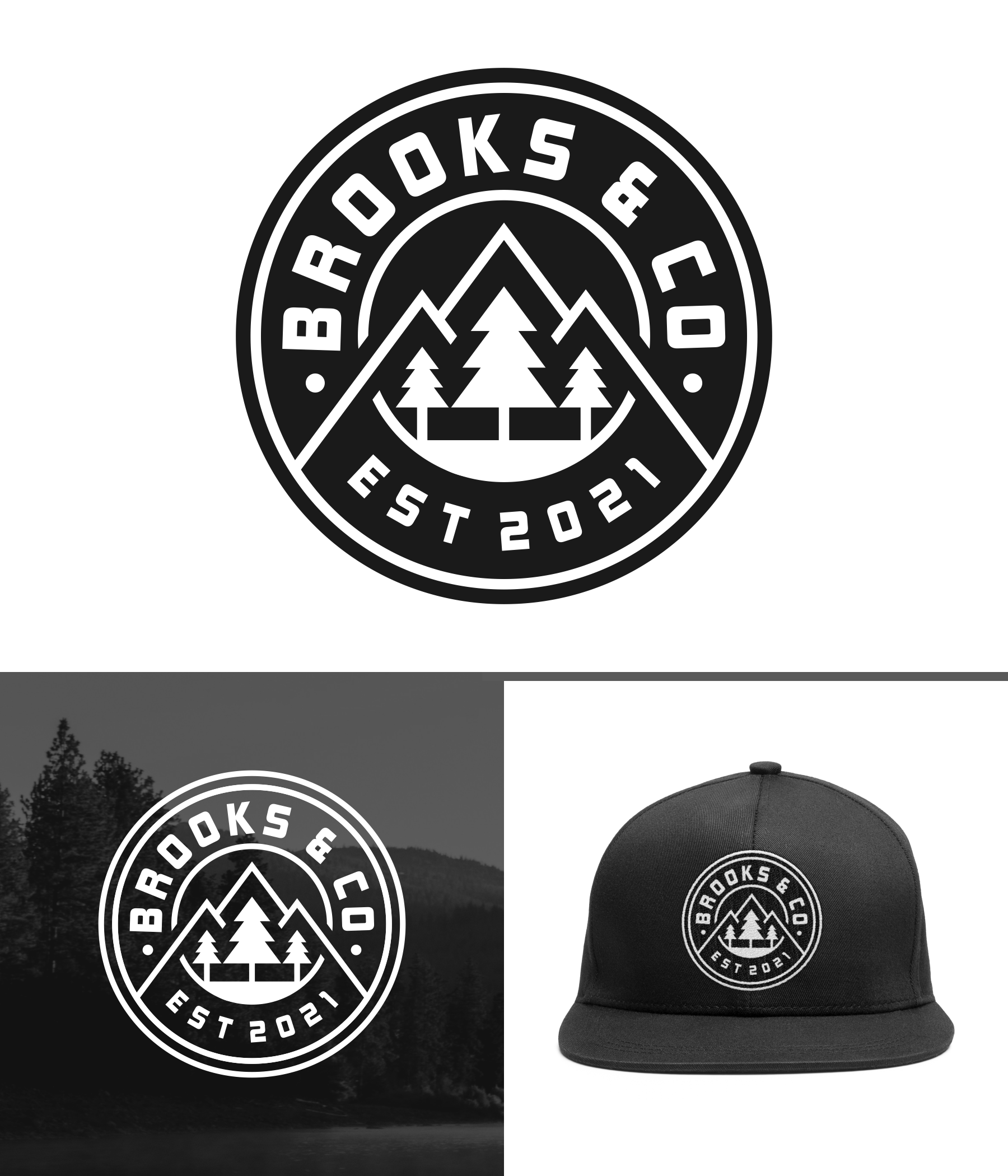 Logo Design by Aezakmi for Brooks & Co. | Design #33579094