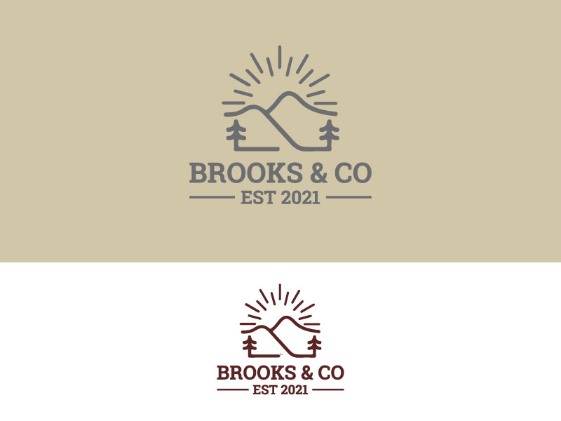 Logo Design by holyvi for Brooks & Co. | Design #33541447
