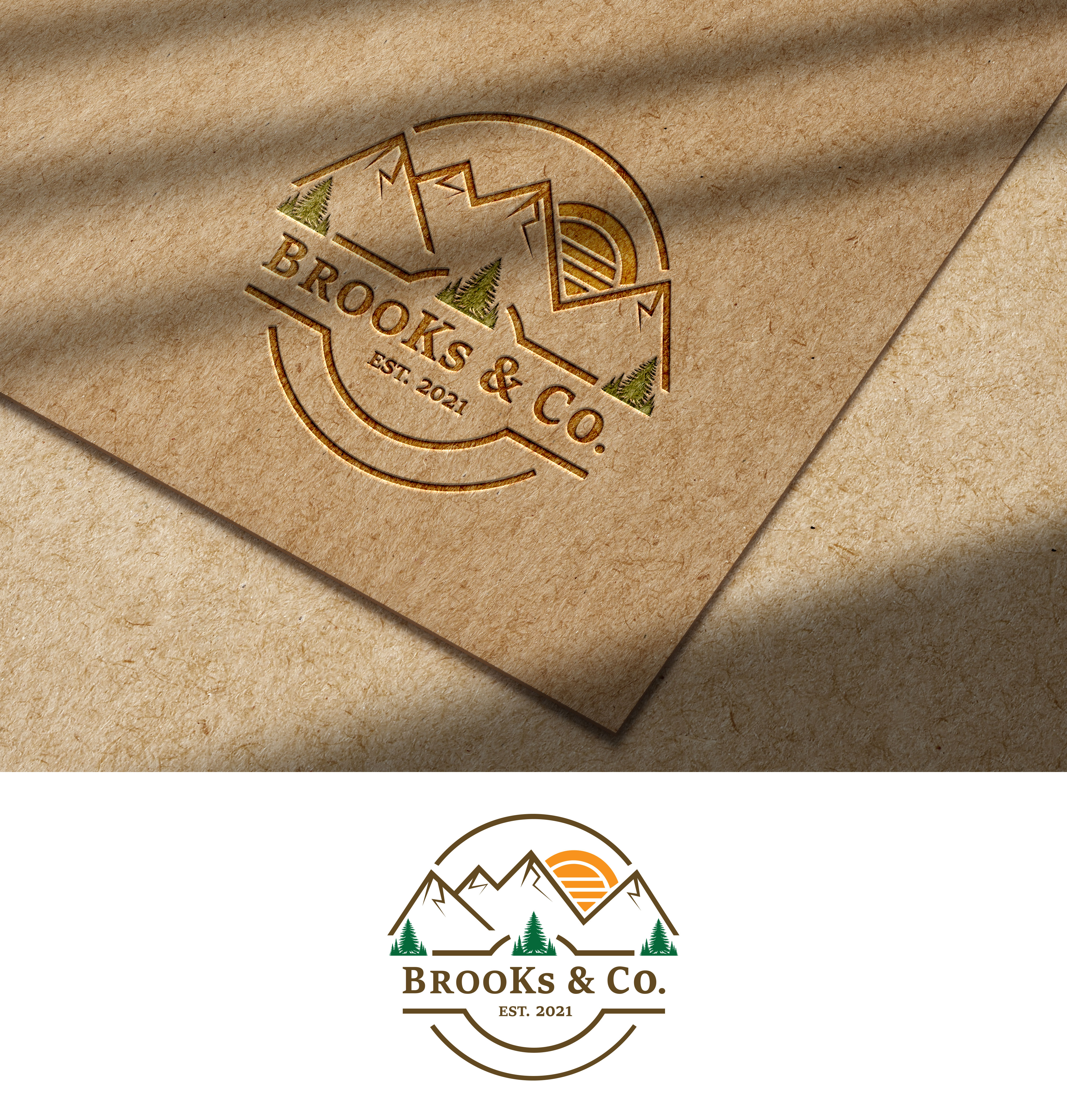 Logo Design by Designz Zone for Brooks & Co. | Design #33554576