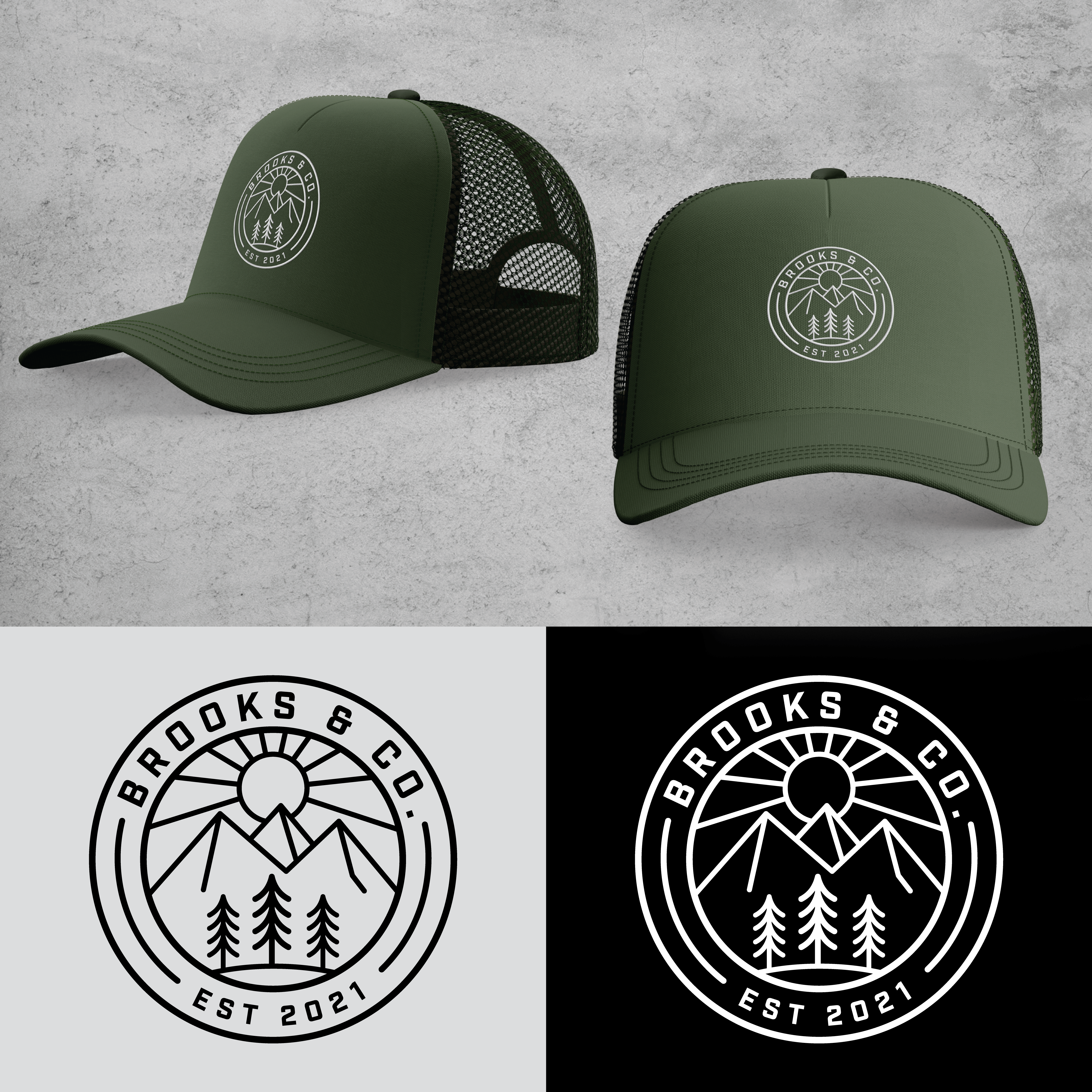 Logo Design by wrdy for Brooks & Co. | Design #33541504