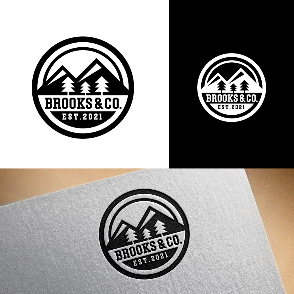 Logo Design by PsyPen for Brooks & Co. | Design #33541474