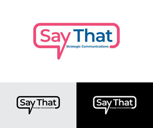 Logo Design by ngupo for Say That | Design #33577991