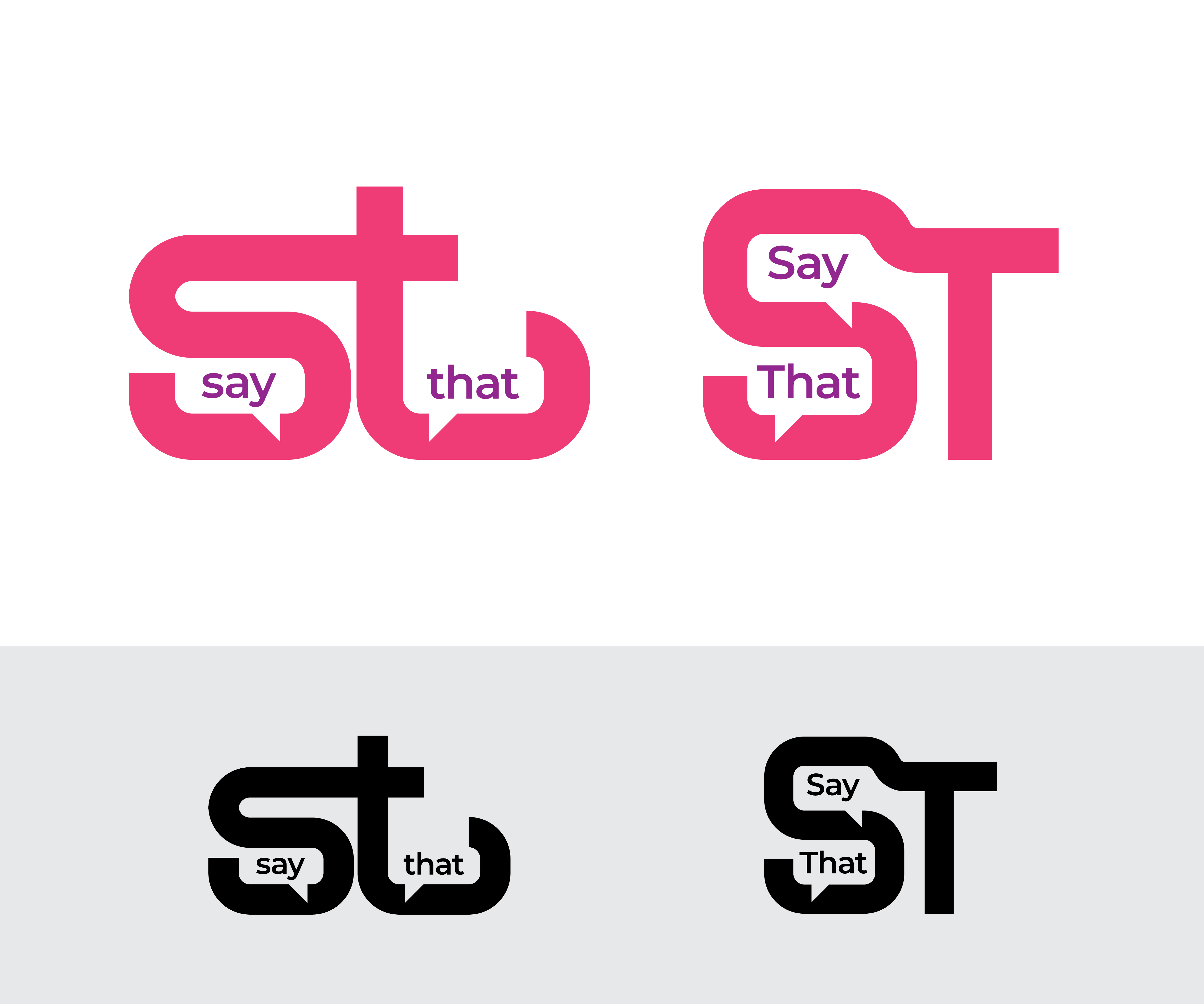 Diseño de Logo por ngupo para Say That | Diseño #33591434