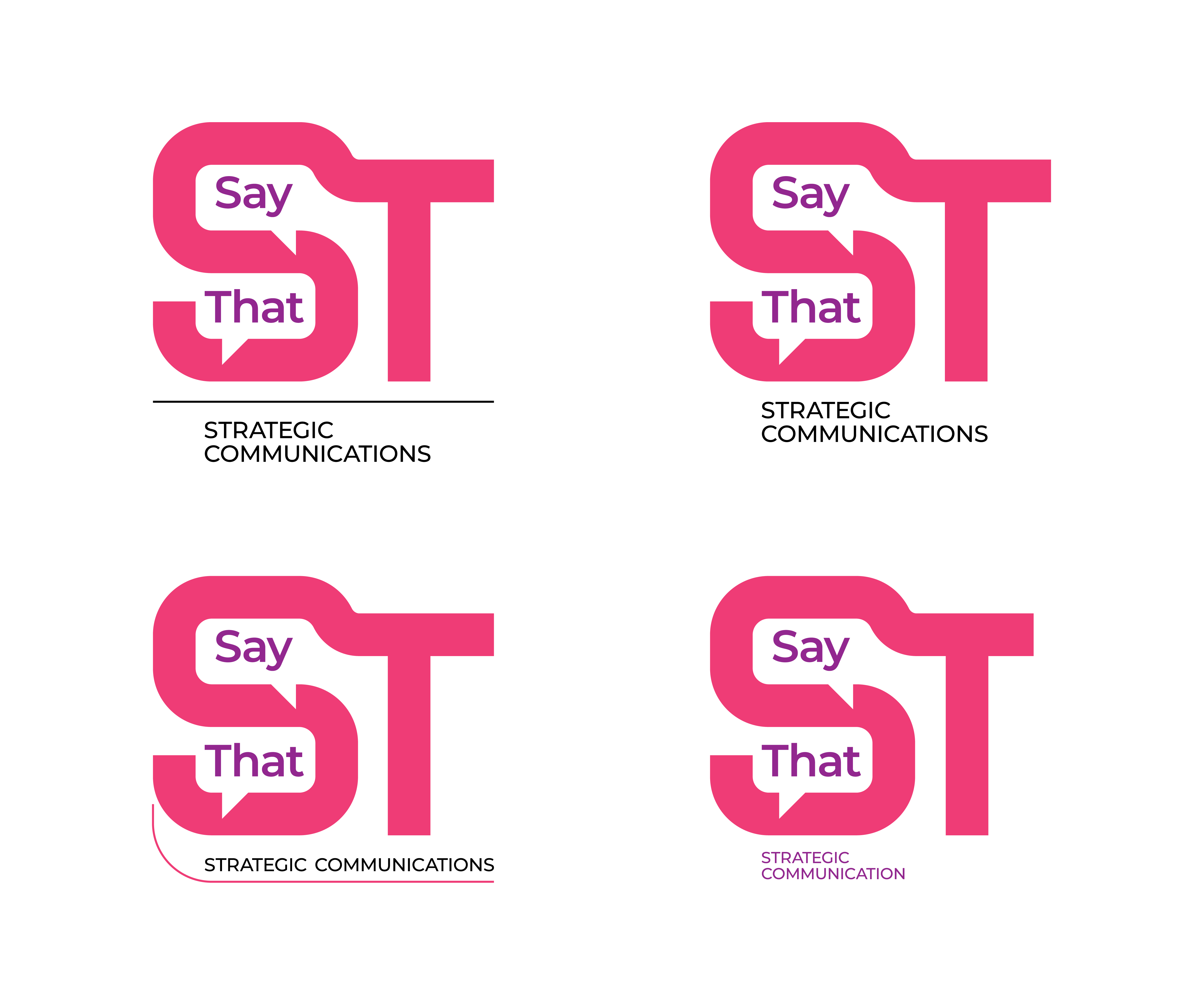 Logo Design by ngupo for Say That | Design #33598271