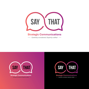 Logo-Design von PurpleBoa für Say That | Design #33543458