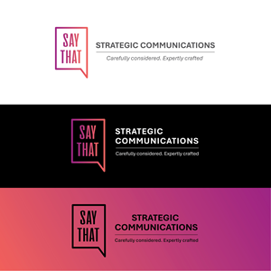 Diseño de Logo por PurpleBoa para Say That | Diseño: #33550936