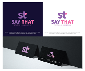 Design de Logo par dstudios pour Say That | Design : #33583336