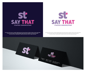 Design de Logo par dstudios pour Say That | Design : #33583337