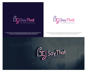Diseño de Logo por dstudios para Say That | Diseño: #33589076