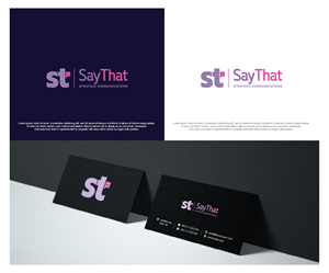 Diseño de Logo por dstudios para Say That | Diseño: #33609297