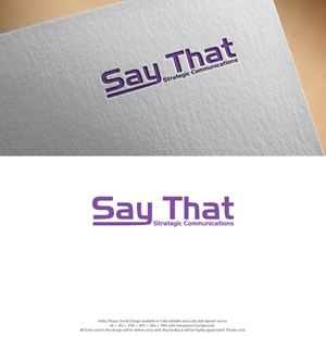 Design de Logo par skart pour Say That | Design : #33547392