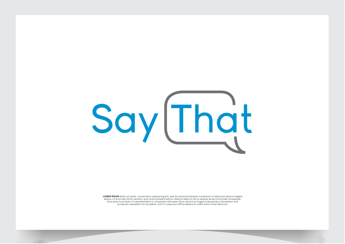 Diseño de Logo por Liinart para Say That | Diseño #33545017
