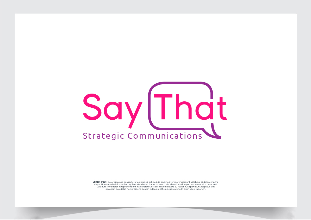 Diseño de Logo por Liinart para Say That | Diseño #33563217