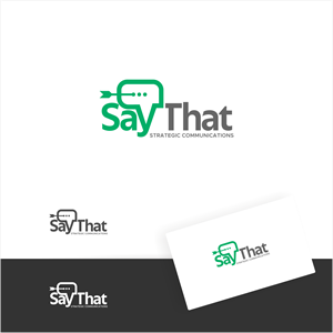 Logo-Design von Arham Hidayat für Say That | Design #33573293