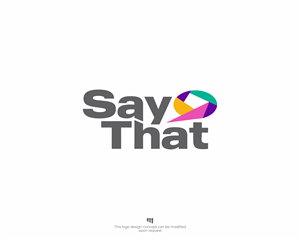 Diseño de Logo por MBARO para Say That | Diseño: #33592234
