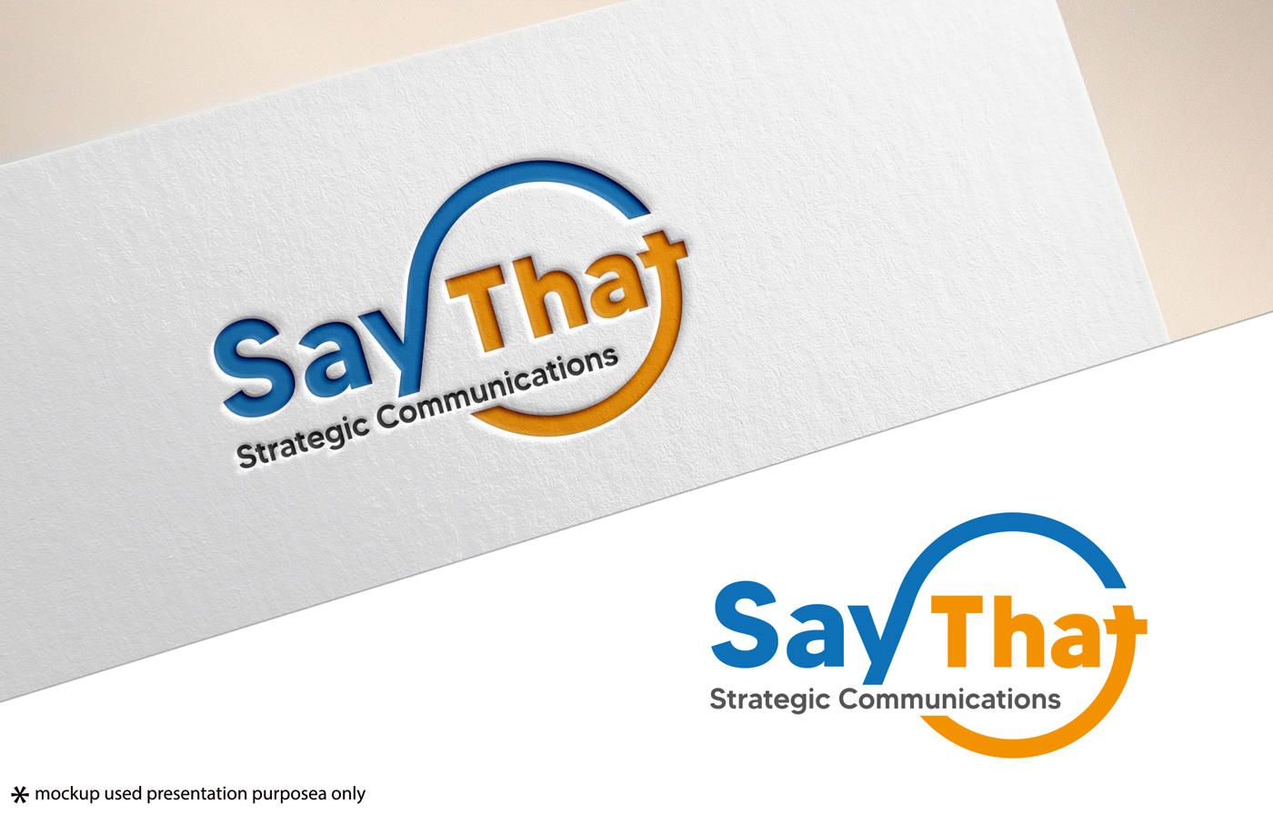 Diseño de Logo por Rubia@ para Say That | Diseño #33548564