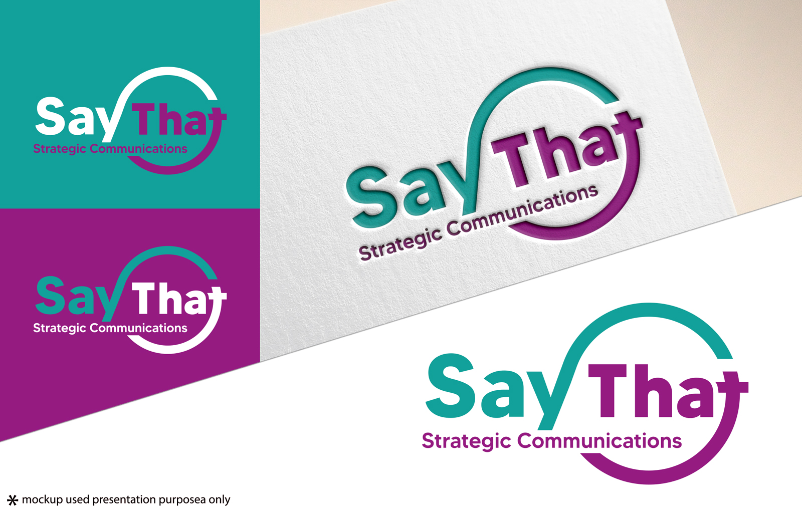 Diseño de Logo por Rubia@ para Say That | Diseño #33552137