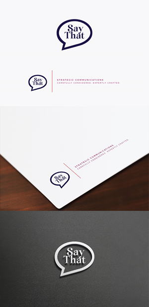 Diseño de Logo por IMilenovic para Say That | Diseño: #33564641