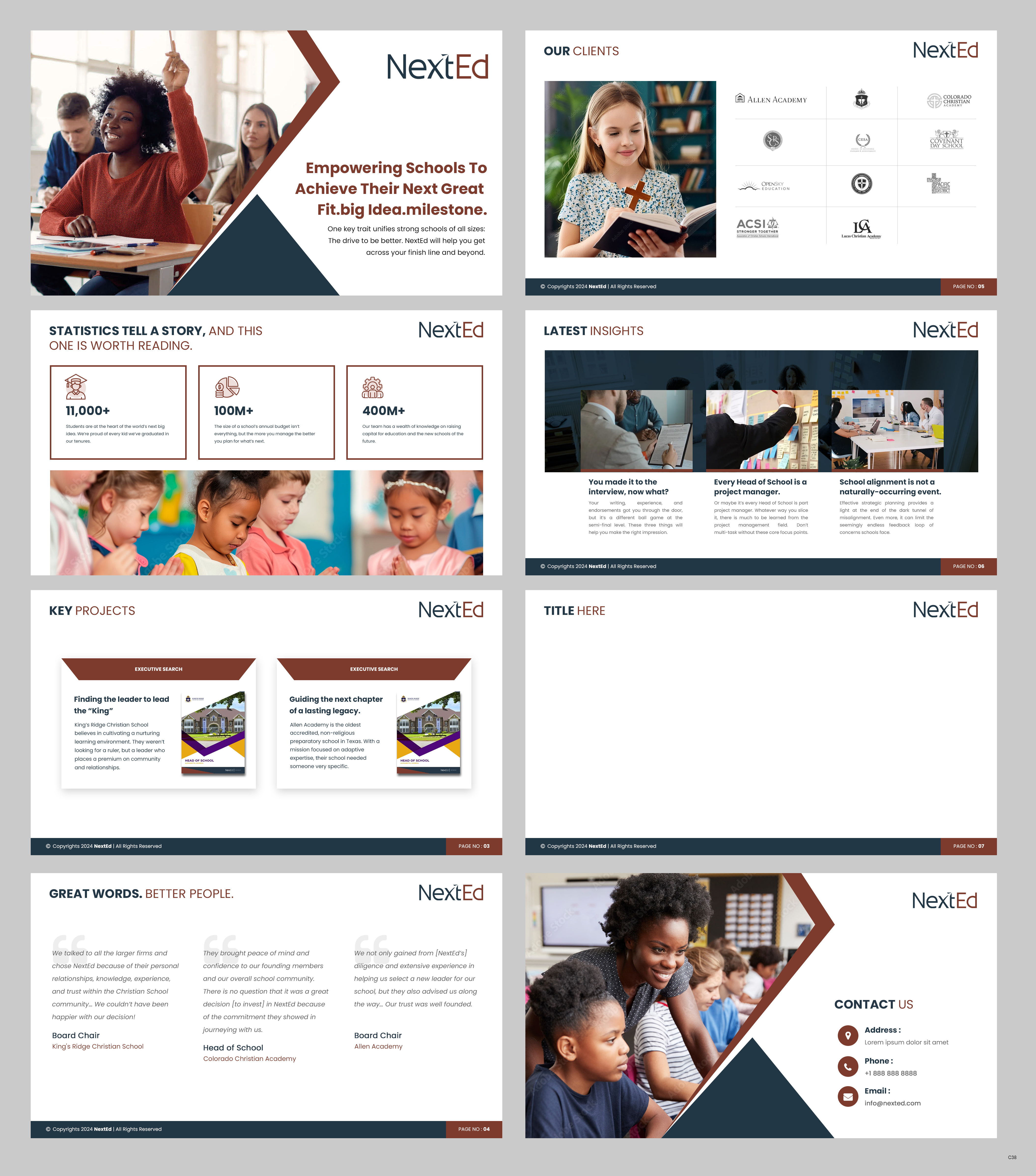 PowerPoint Design by pb for Jesus Schools | Design #33563586