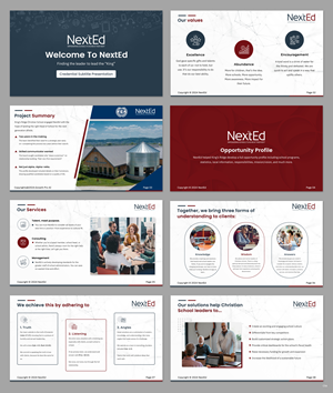 PowerPoint Design by pb for Jesus Schools | Design: #33571549
