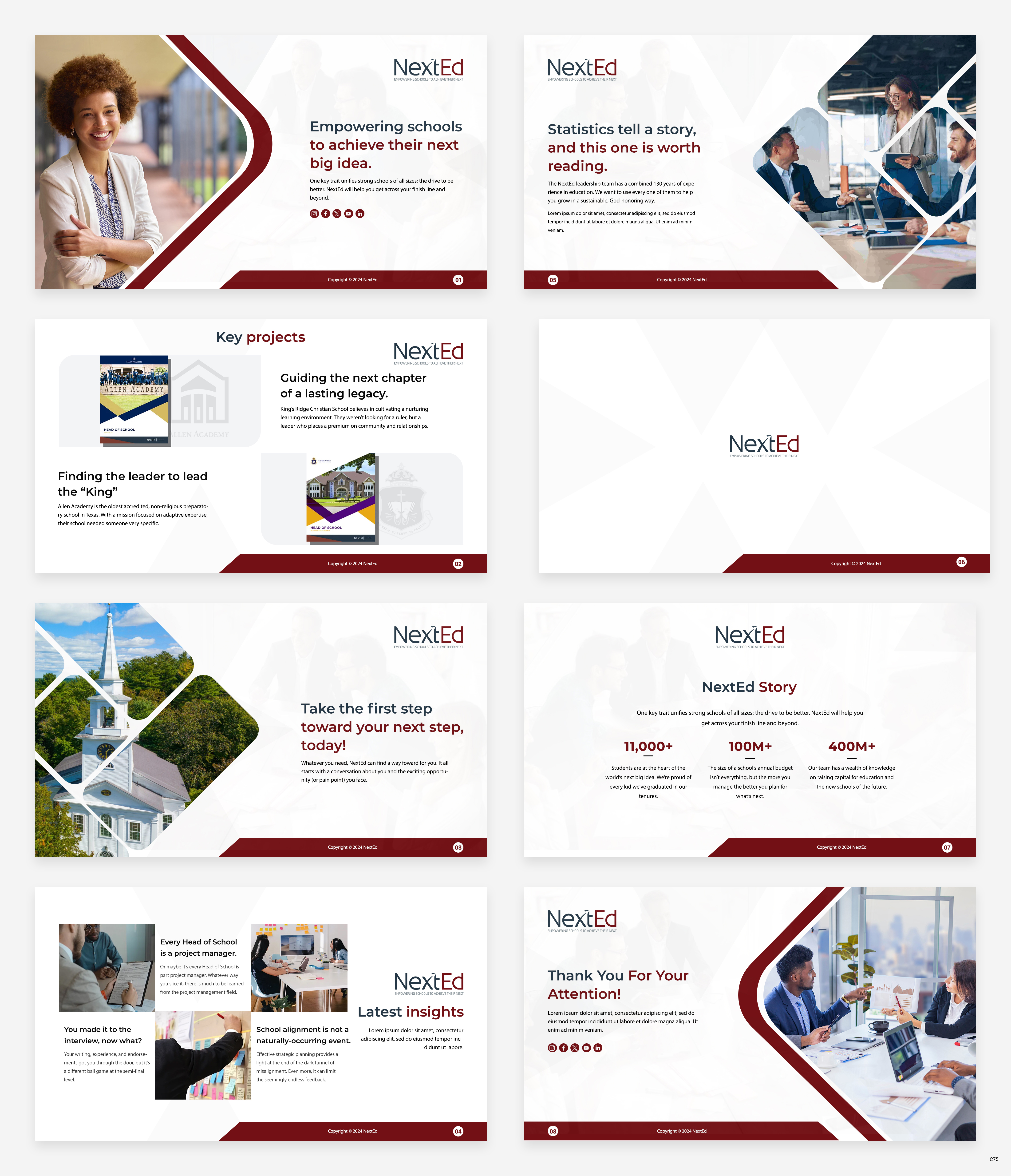 Design de PowerPoint par pb pour Jesus Schools | Design #33571553