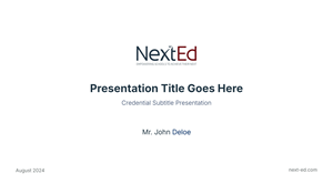 PowerPoint Design by Awang_ for Jesus Schools | Design: #33591221