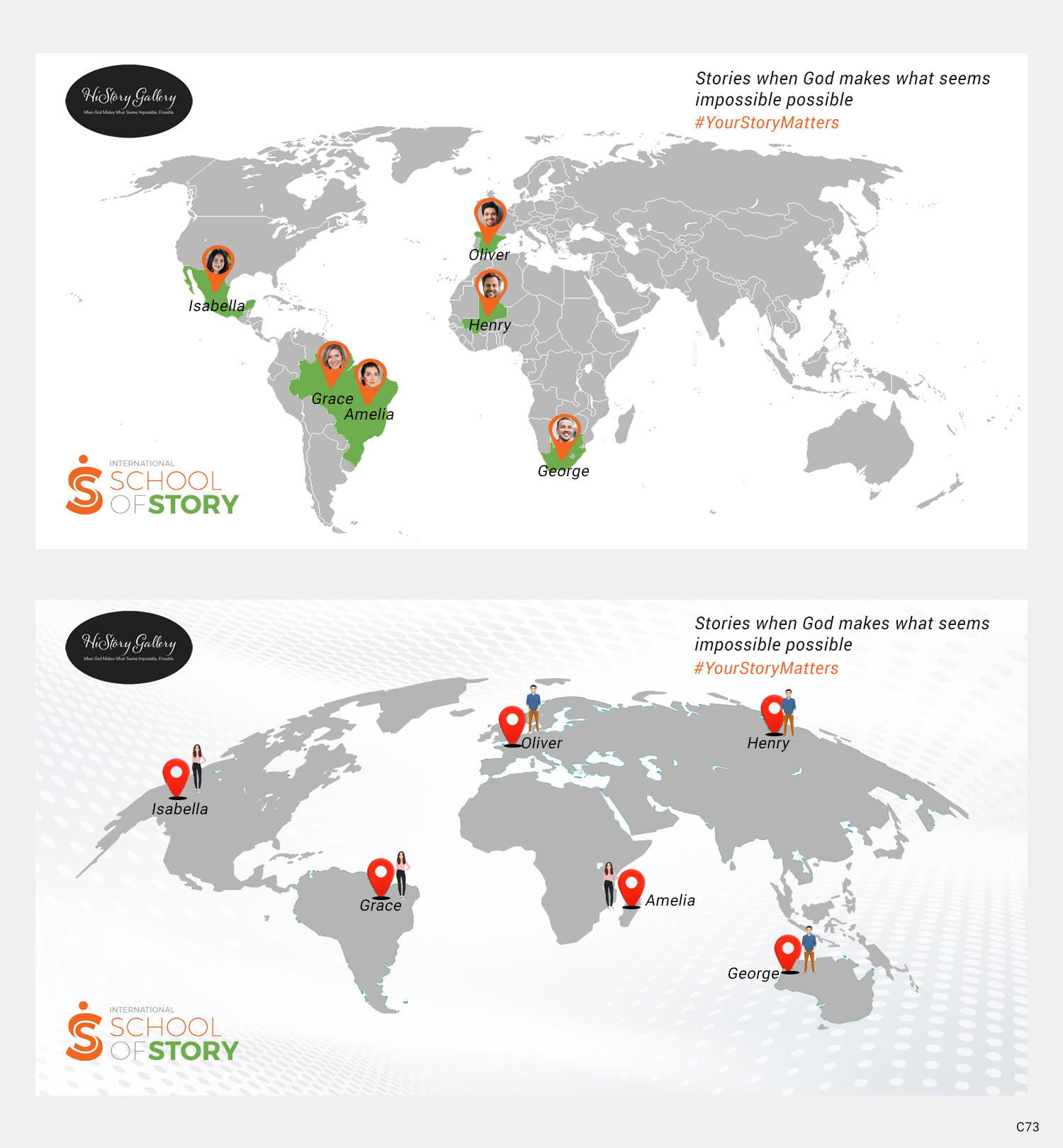 Web Design by pb for International School of Story | Design #33571542