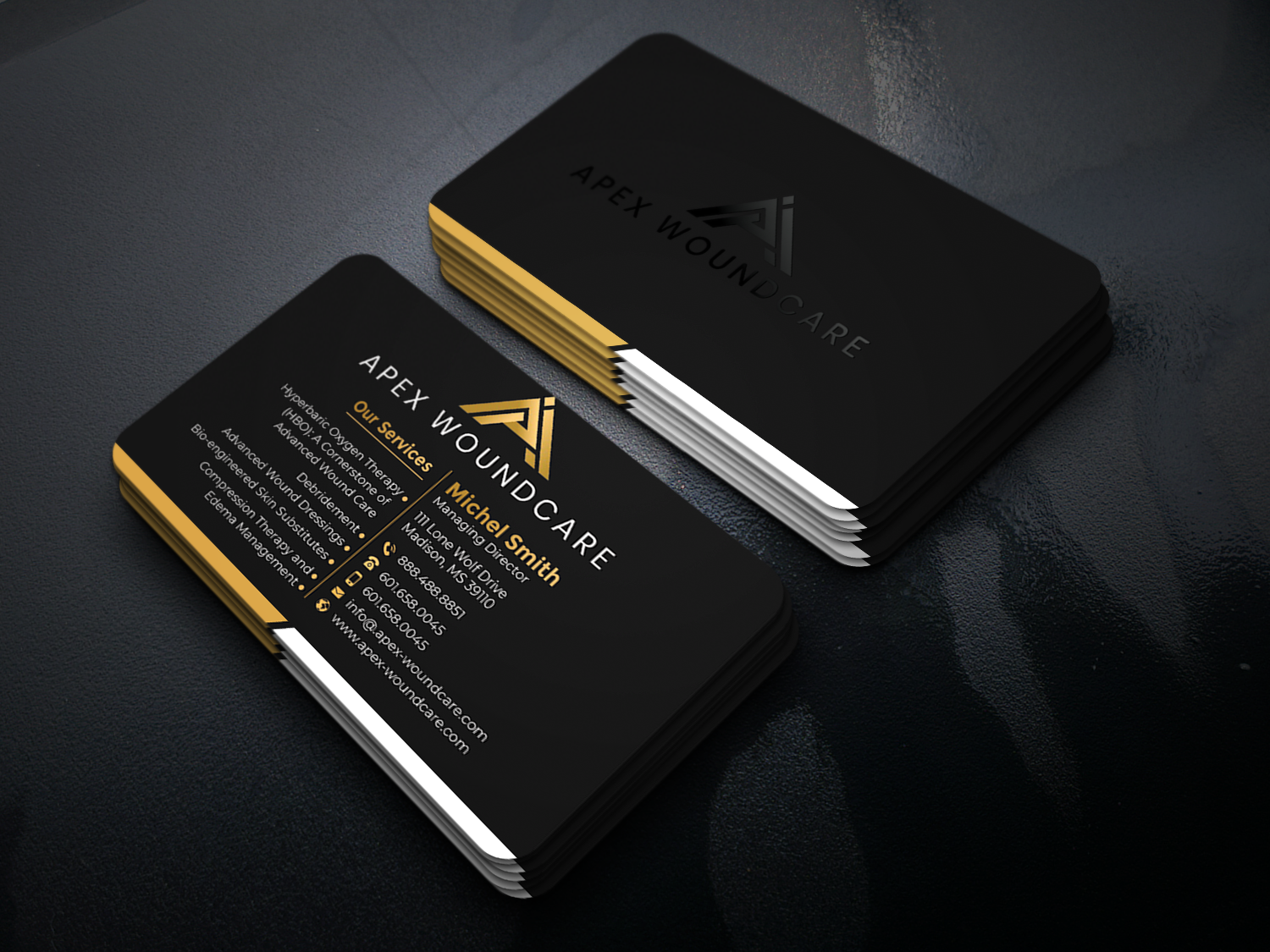 Business Card Design by Graphixpointt for this project | Design #33549012