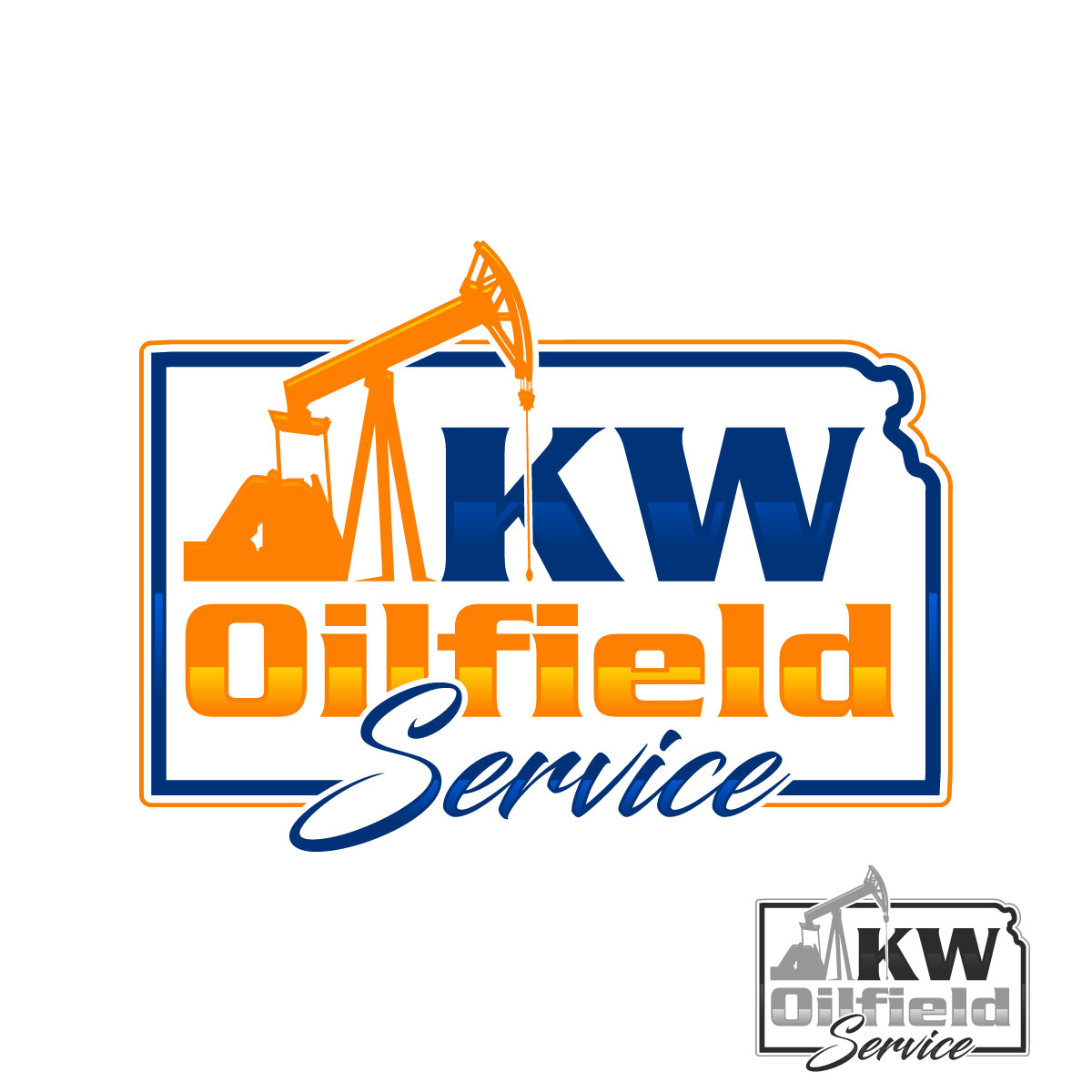 Diseño de Logo por Suvendu.S para KW Oilfield Service | Diseño #33584454