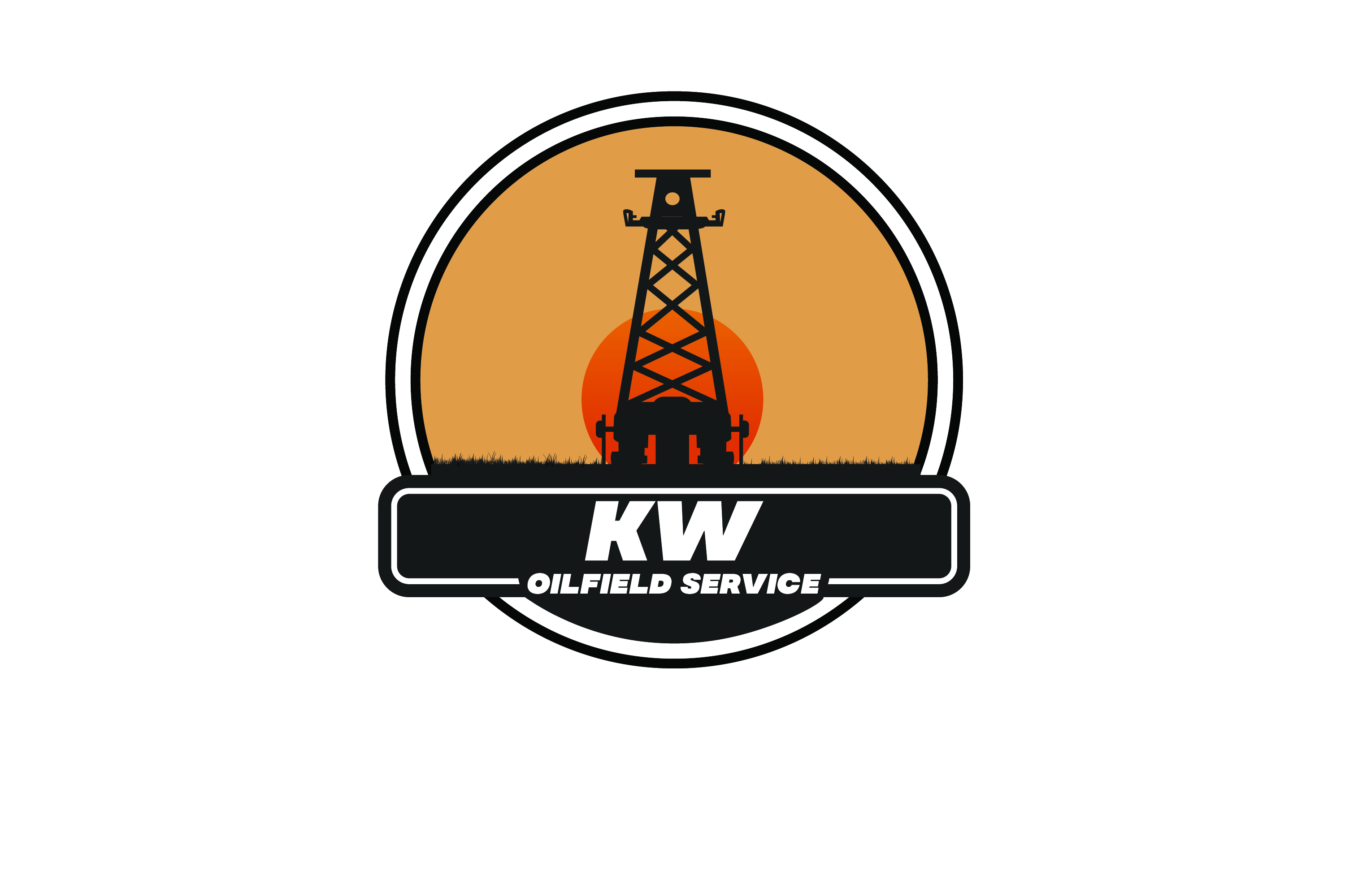 Logo-Design von Faisal Graphics für KW Oilfield Service | Design #33585808