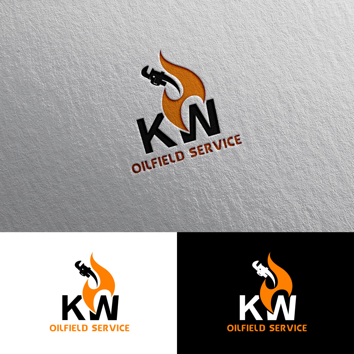 Logo Design by Alex Henry for KW Oilfield Service | Design #33552074