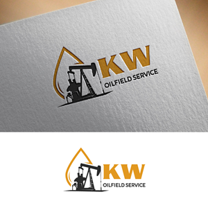 Logo Design by fly  design for KW Oilfield Service | Design: #33553668