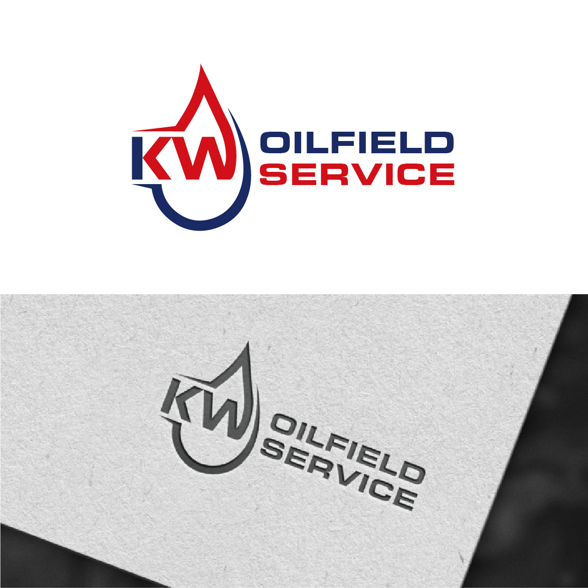 Diseño de Logo por fly  design para KW Oilfield Service | Diseño #33554049