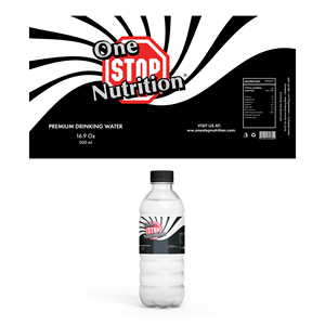 Label Design by MAS Design for One Stop Nutrition  | Design #33761787