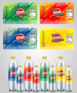 Label Design by masheri for One Stop Nutrition  | Design: #33557698
