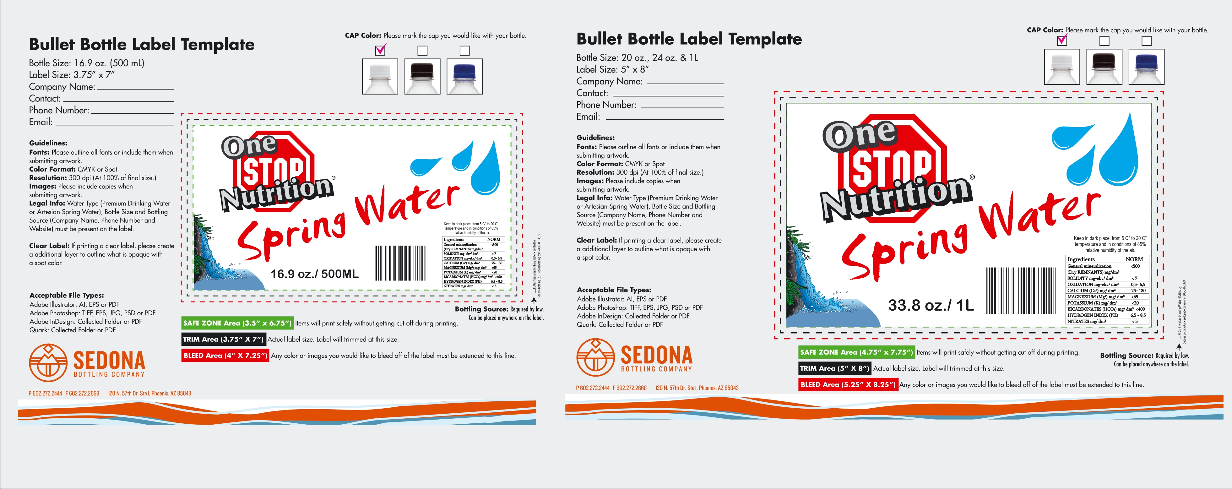 Label Design by TARON for One Stop Nutrition  | Design #33552111